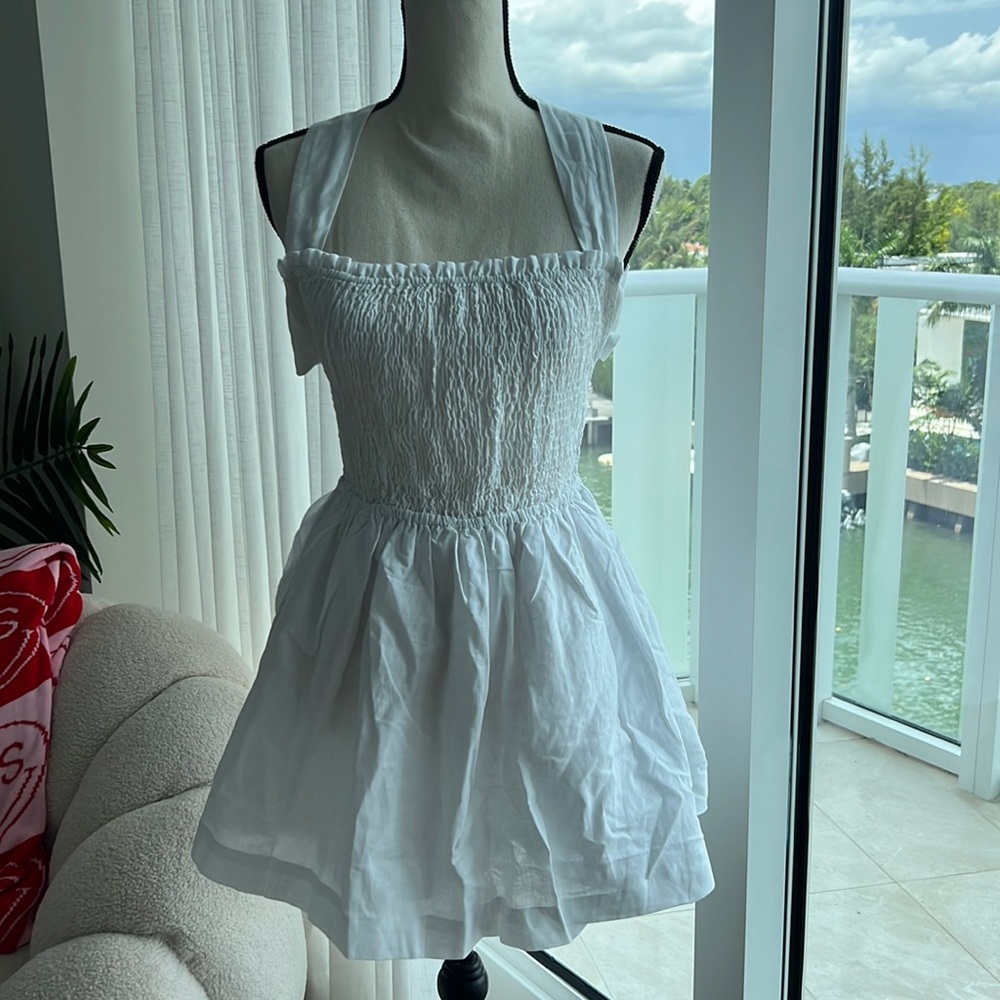 Peppermayo White Mini Dress